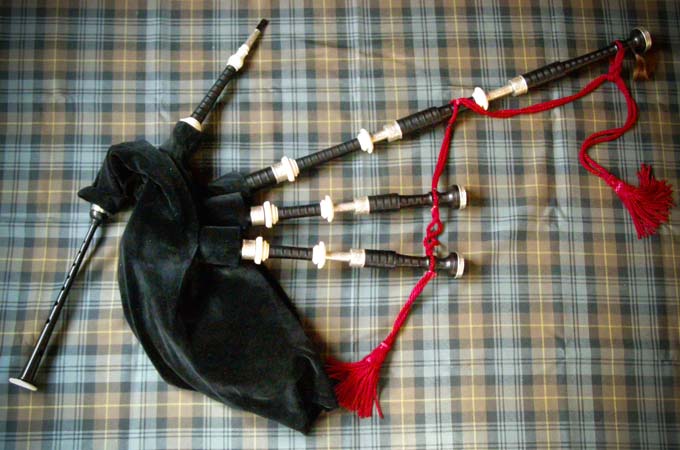 McCallum Halfsilver Great Highland Bagpipe